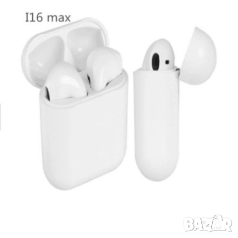 Безжични слушалки с управление на всички функции чрез докосване i16 Max TWS EP40, снимка 4 - Слушалки и портативни колонки - 52125505