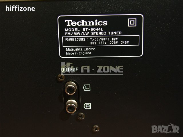 ТУНЕР  Technics st-8044l , снимка 8 - Ресийвъри, усилватели, смесителни пултове - 42776483