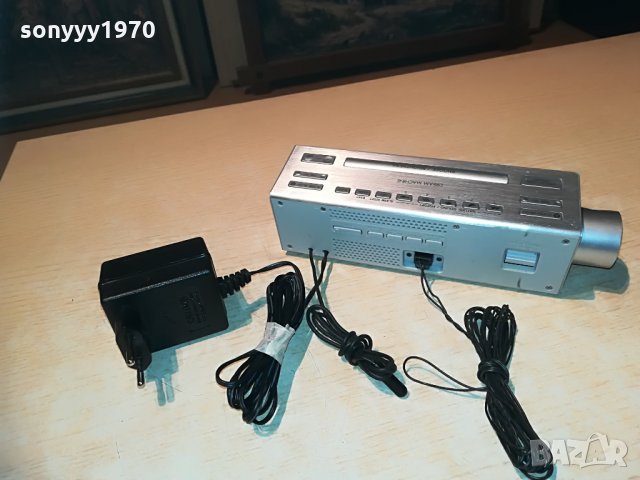 SONY CLOCK RADIO AUX, снимка 9 - Радиокасетофони, транзистори - 29152133