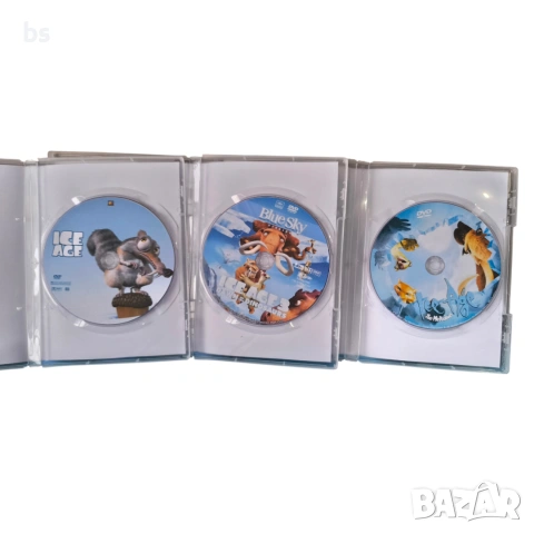 Ледена епоха 1, 2, 3, 4, 5 DVD -R с бг дублаж , снимка 4 - DVD филми - 51137122