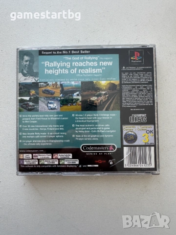 Colin McRae Rally 2.0 за PS1, снимка 2 - Игри за PlayStation - 54326883