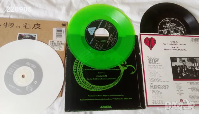 Colour Vinyls Rock UK 7" сингли, hard rock, indie, снимка 2 - Грамофонни плочи - 50429297