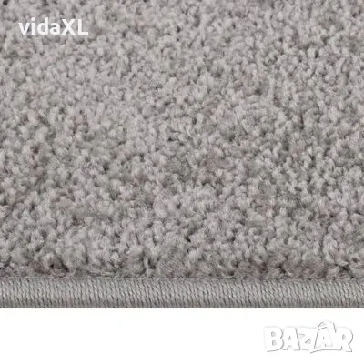 vidaXL Килим с къс косъм, 140x200 см, сив(SKU:340316), снимка 3 - Килими - 49164935