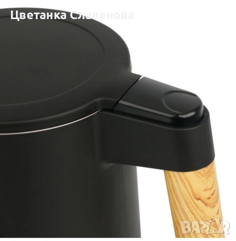 Кана от неръждаема стомана EMERIO WK-132230, 1.7 л, от 40 до 100 °C на стъпки от 5 °C,2200 W, снимка 7 - Кани - 54067849