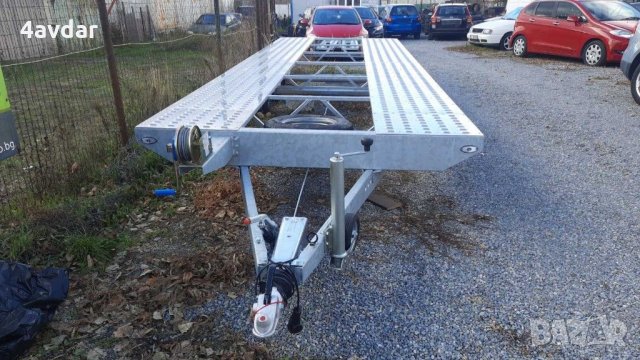 Авто Платформа Двойна, снимка 8 - Ремаркета - 35350732