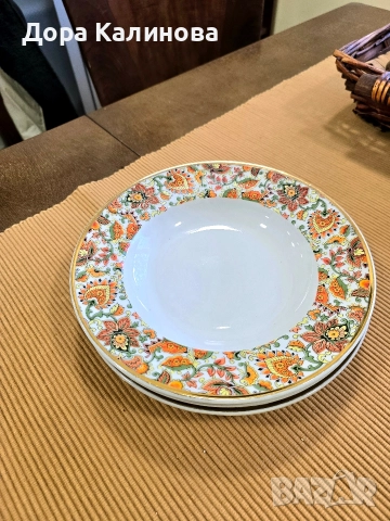 Стар български порцелан "Кашмир" на "Изида *, снимка 7 - Колекции - 52592404