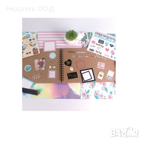 Албум, Скрапбук, книга за спомени, 31,5x21см, снимка 3 - Подаръци за рожден ден - 44726305