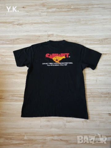 Оригинална мъжка тениска Carhartt, снимка 3 - Тениски - 50766247