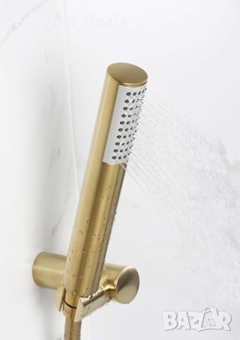 Нов Bristan Луксозен Смесител за баня и душ Apelo, Матиран Месинг, Издръжлив, снимка 5 - Други стоки за дома - 42874137