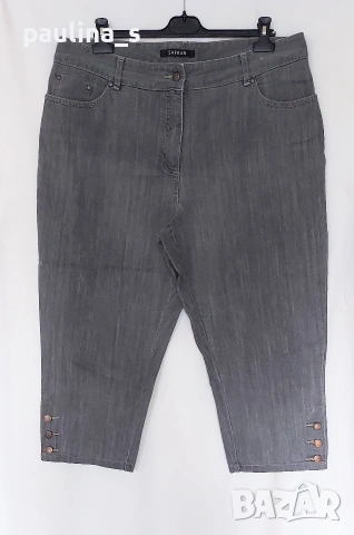 Три различни броя / Дамски маркови дънкови бермуди "AWG Mode center sure", "safran" и "Authentic" , снимка 8 - Къси панталони и бермуди - 53281371