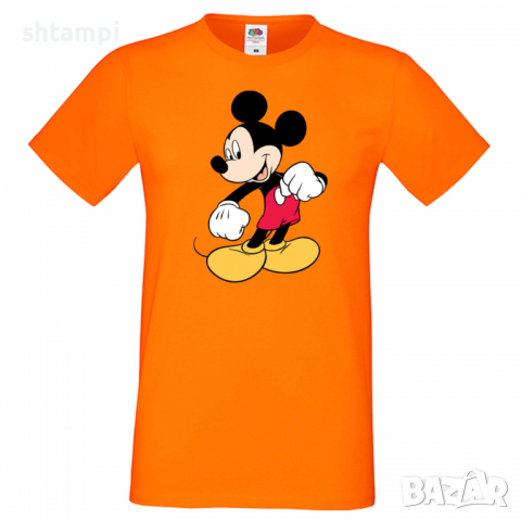 Мъжка тениска Mickey Mouse 4 Подарък,Изненада,Рожден ден, снимка 6 - Тениски - 36576288