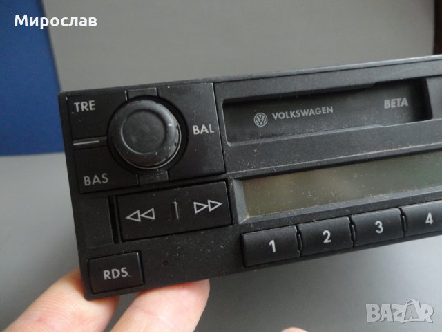 BLAUPUNKT  GRUNDIG BETA VW РЕТРО АВТО КАСЕТОФОН РАДИО ЗА КОЛА , снимка 2 - Аксесоари и консумативи - 31525826