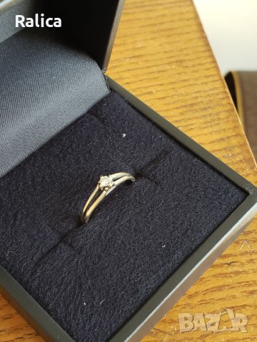 Sofia - Antwerpen пръстен с брилянт / диамант, снимка 6 - Пръстени - 40831575