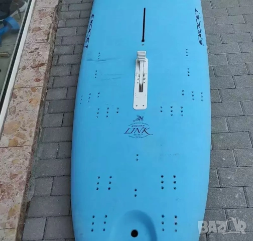 Употребявана уиндсърф дъска Exocet Link 220L с шверт, снимка 2 - Водни спортове - 52297553