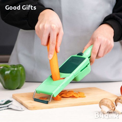 8 в 1 Комплект Ръчно ренде за лесно и бързо рязане на плодове и зеленчуци, снимка 4 - Други - 39384544