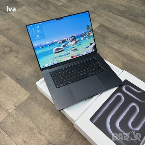 MacBook Pro 16" M3 Pro (2023), 18GB RAM– 15 цикъла, 100% батерия,  активен AppleCare+ до 26.03.2027 