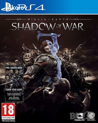 Middle-earth: Shadow of War PS4 (Съвместима с PS5), снимка 1