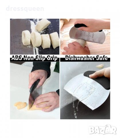 2998 Метална шпатула за тесто с мерни единици, снимка 6 - Прибори за хранене, готвене и сервиране - 34257797