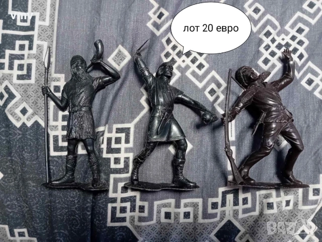 Стари играчки рицари индианци каубои войници, снимка 9 - Колекции - 53885306