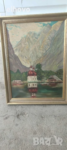 Картина в дървена рамка 70х52, снимка 2 - Картини - 51417151