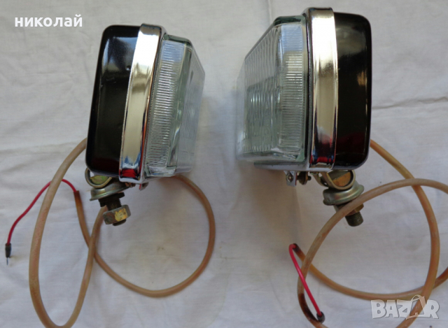 Ратро фарове за мъгла халогени за ГаЗ 3102 Волга чисто нови СССР , снимка 4 - Аксесоари и консумативи - 36515595