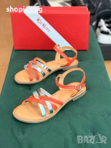 Дамски сандали Kickers естествена кожа  75 лв., снимка 1