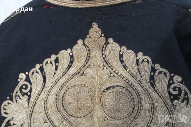 Уникално елече от османската империя сребърна сърма, снимка 14 - Антикварни и старинни предмети - 39376432