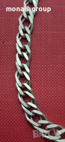 Сребърна гривна, снимка 3 - Гривни - 52713671