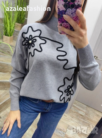 Дамски пуловер, снимка 6 - Блузи с дълъг ръкав и пуловери - 52801149