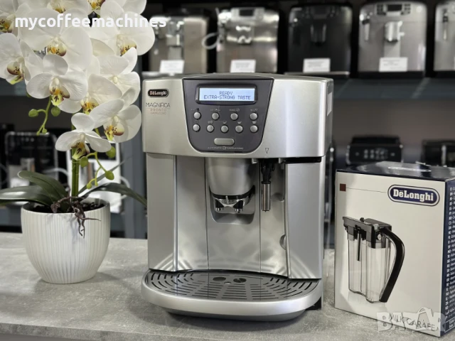 Кафемашина DeLonghi Magnifica Pronto Cappuccino, снимка 13 - Кафемашини - 50652992