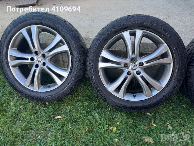 Джанти със гуми Nissan 20’’ 5x114,3, снимка 3 - Гуми и джанти - 52208473