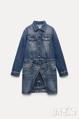 дънкова рокля зара zara
