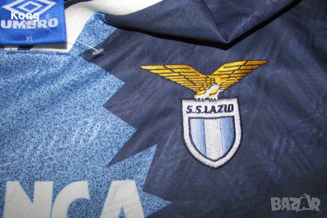 винтидж фланелка Lazio ITALIA Умбро Лацио футболна тениска Manchester United Umbro Манчестър Юнайтед, снимка 13 - Футбол - 56084804