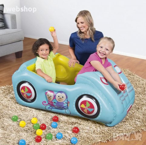 НАДУВАЕМА КОЛА С ТОПКИ FISHER PRICE 119X79X51СМ, снимка 1 - Други - 39174918