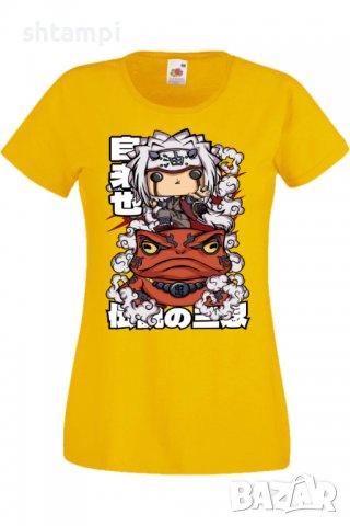 Дамска тениска aruto Jiraya 01,Анимация,игра,Празник,Повод., снимка 10 - Тениски - 37945853