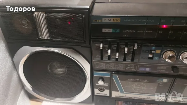 Sanwa 701 Stereo Radio Cassette Recorder , снимка 10 - Радиокасетофони, транзистори - 56046627