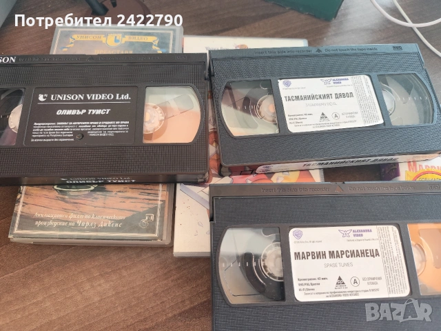 Видео касети , снимка 3 - Други жанрове - 54120214