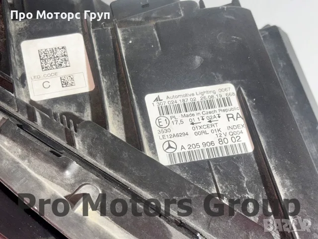 Фар Десен Mercedes C W205 / S205 LED High Performance, снимка 11 - Части - 56014593