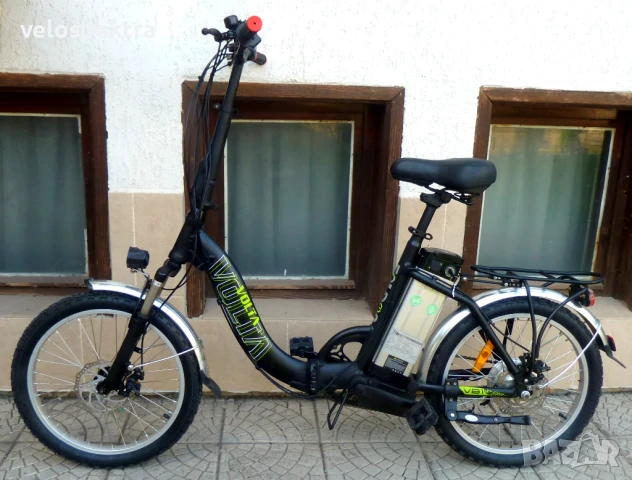 Електрически ВОЛТА - сгъваем "пони" ! На 400 км. Като НОВ ! 20 цола !, снимка 1