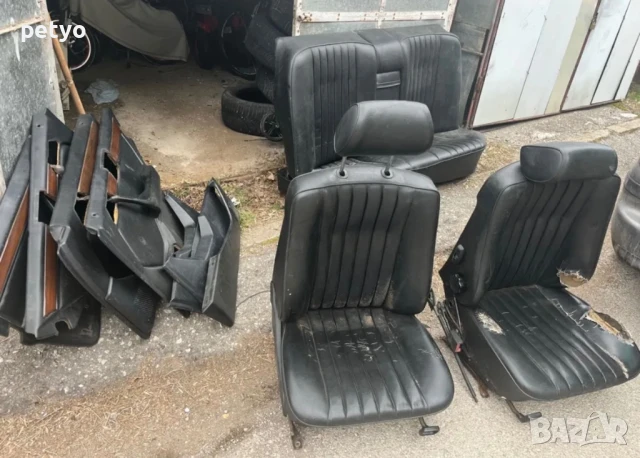 Кожен салон за w124 без кори, снимка 3 - Части - 51394094