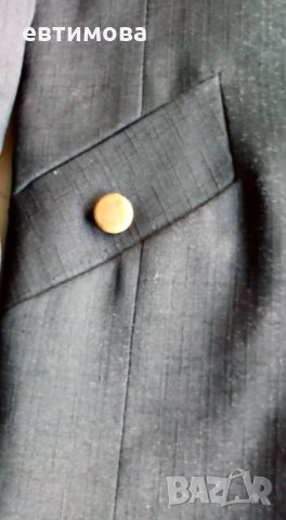 Сако без ревери, черно, S, снимка 6 - Сака - 31029329