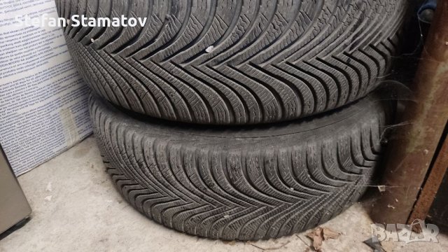 4 бр. Зимни гуми с джанти 225/50/17 7,3мм грайфер, снимка 6 - Гуми и джанти - 38079960