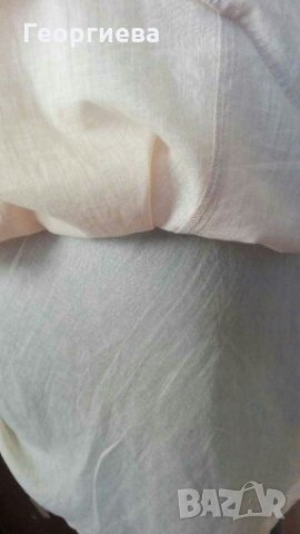 Бежова спортно елегантна рокля 100% памук👗🍀M/L, L👗🍀арт.1009, снимка 6 - Рокли - 29948064