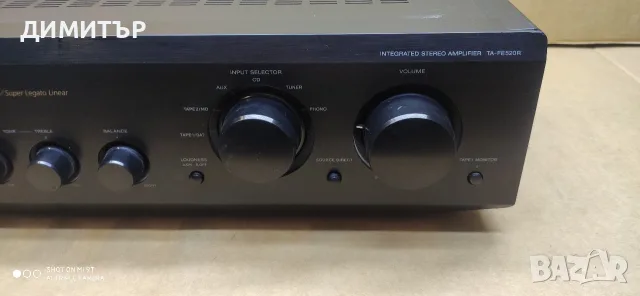 усилвател SONY TA-FE 520R, снимка 3 - Ресийвъри, усилватели, смесителни пултове - 56246887