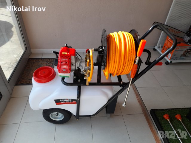 Стационарна пръскачка 50 литрова МΙΥΑΚΕ, снимка 2 - Селскостопанска техника - 9673923