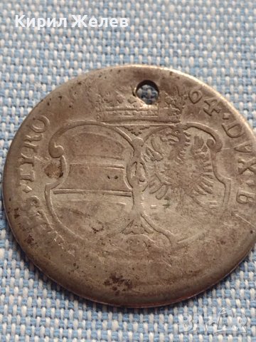 Сребърна монета 15 кройцера 1664г. Сигизмунд Франц Хал Тирол 12206, снимка 7 - Нумизматика и бонистика - 42899784