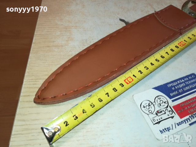 КОЖЕНА КАНИЯ 37СМ ЗА НОЖ 0702241142, снимка 5 - Ножове - 44175850