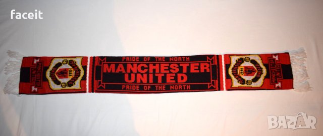 Manchester United - Pride of the North - 100% ориг. шал / Манчестър Юнайтед, снимка 1 - Футбол - 31175581