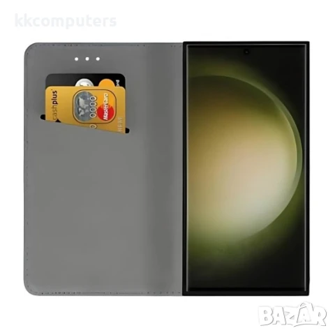 Калъф тефтер флип bSmart Magnet Book страничен, За Xiaomi Redmi A5, Златист, снимка 3 - Калъфи, кейсове - 50859899
