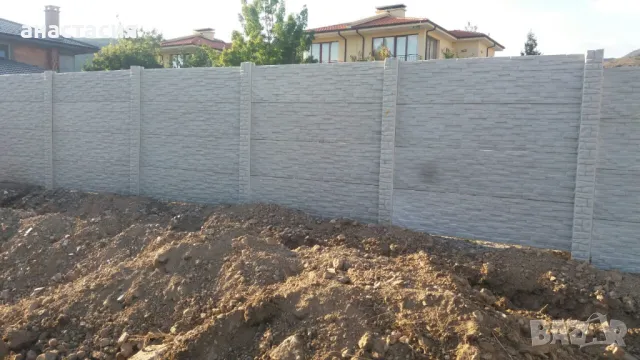 Калъпи за производство на огради от бетон, снимка 2 - Строителни материали - 47378506